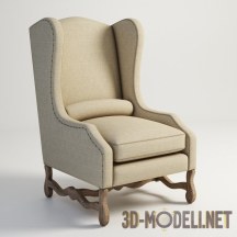 3d-модель Высокое кресло LA MANCHE