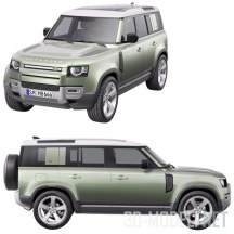 3d-модель Внедорожник Land Rover Defender 2020