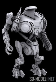 3D модель для печати Robocop 2 Cain
