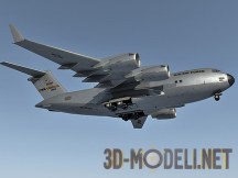 3d-модель Самолет Boeing C-17 Globemaster