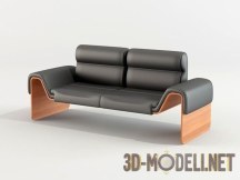 3d-модель Двухместный современный диван