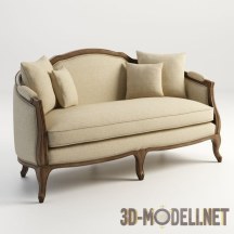 3d-модель Винтажный диван Gramercy Home DALIA SOFA 101.023-MF01