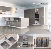 3d-модель Кухонный гарниутр Varenna Kyton Poliform