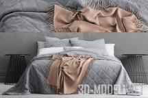 Кровать с постельным бельем от Adairs