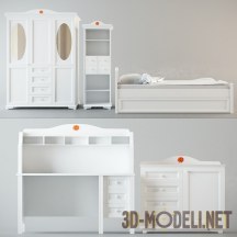 Комплект мебели для детской комнаты Secret Garden
