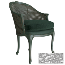 3d-модель Кресло Bellotti Ezio