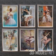 Картины с балеринами