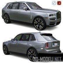 3d-модель Автомобиль Cullinan от Rolls Royce