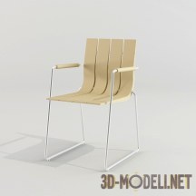 3d-модель Лёгкое кресло в современный интерьер