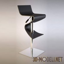 3d-модель Барный стул S506 ECLETTICA от Francesko Molon