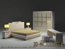 3d-модель Итальянская спальня «Atlantique A35» Florence collections