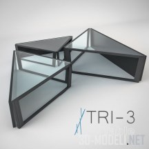 3d-модель Журнальный стол Tri-3