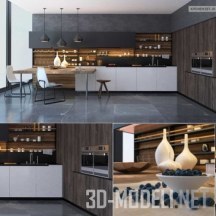 Кухонная мебель и голубика