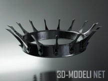 3d-модель Средневековая корона (Blender)