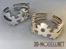 3d-модель Кольцо из отполированного металла