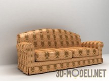 3d-модель Классический диван