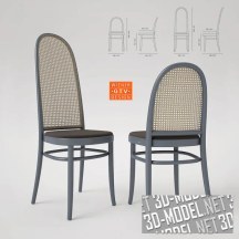 3d-модель Стулья Morris Gebruder Thonet Vienna