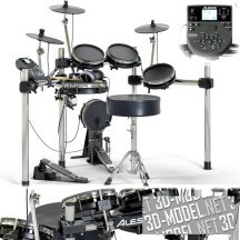 3d-модель Набор барабанов Alesis