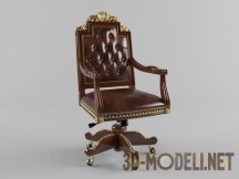 3d-модель Кресло на колесиках Amadeus арт. 1608 от AR Arredamenti