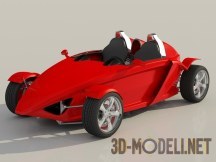 3d-модель ATOM sportcar