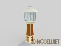 3d-модель Старая водонапорная башня