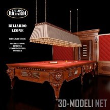 3d-модель Бильярдный стол LEONE от Lu.Bo Biliardi