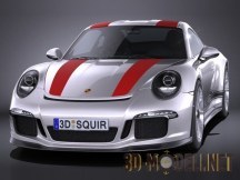 3d-модель Porsche 911 R 2017