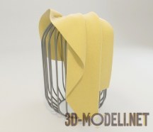 3d-модель Декор: ткань на каркасе