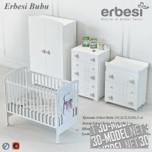 3d-модель Мебель в детскую Bubu от Erbesi