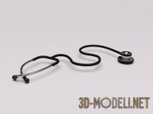 3d-модель Современный медицинский стетоскоп