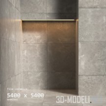 3d-модель Плитка «под бетон»