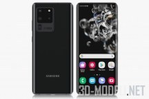 Смартфон Samsung Galaxy 20 Ultra 5G в корпусе Cosmic Black