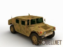 3d-модель Армейский внедорожник M1025 «Hummer»