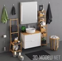 3d-модель Мебель для ванной Rogrund Godmorgon от IKEA