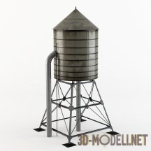 3d-модель Водонапорная башня