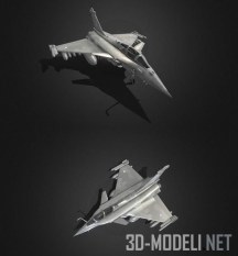 3d-модель Истребитель Dassault Rafale