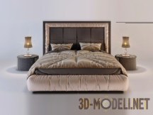 3d-модель Кровать классика Paka