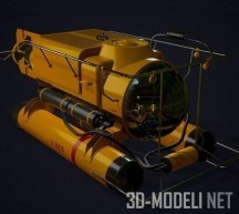 3d-модель Малая подводная лодка
