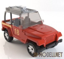 3d-модель Jeep toy
