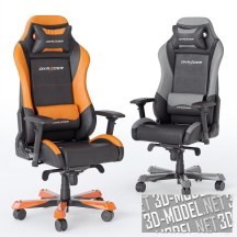 3d-модель Игровое кресло DXRacer OH IS11 NO