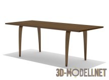 3d-модель Обеденный стол из ореха
