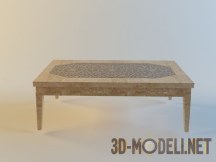 3d-модель Каменный стол в восточном стиле