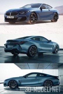 3d-модель Автомобиль BMW 8 Series 2019