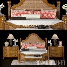 3d-модель Мебельный сет Lexington Home Brands Island Estate от Tommy Bahama