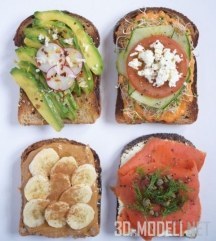 Вкусный дизайн тостов – залог хорошего утра!