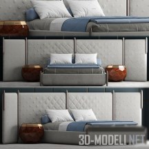 3d-модель Современная кровать, дизайн Gogolov Artem