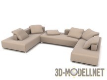 3d-модель Составной диван Split