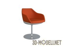 3d-модель Кресло на поворотном основании Walter Knoll Turtle