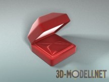 3d-модель Подарочная коробка для драгоценностей