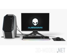 3d-модель Игровой компьютер Alienware от Dell